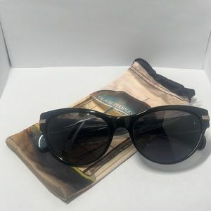 OLIVER PEOPLES 515 - GLOSSY BLACK FRAME & TEMPLES CLEAR LENSES  OEM NEW AUTH